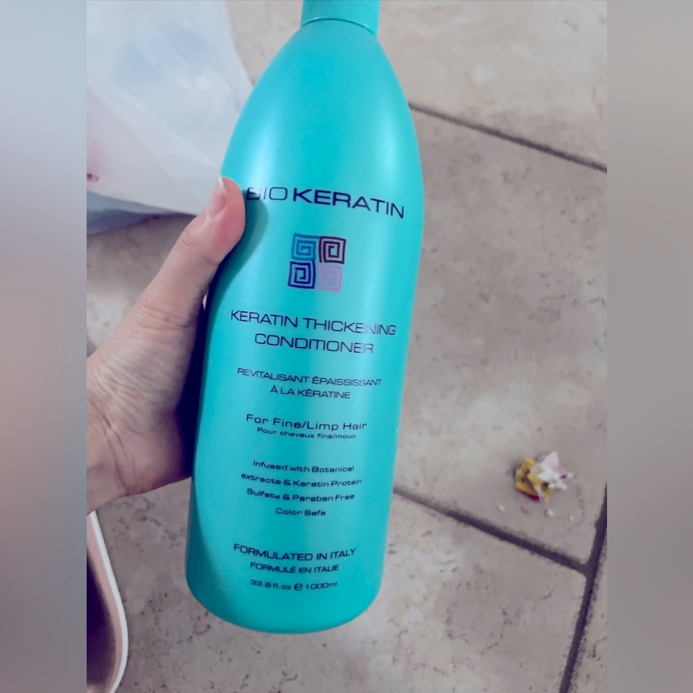Bio Keratin ~ Thickening Conditioner for Fine & Limp Hair 33.8 oz